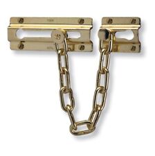 Yale Door Chain Brass Finish