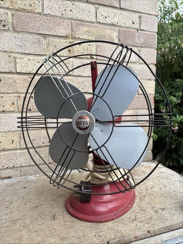 Vintage revo desk fan working - revo,