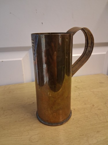 Brass trench art shell case - brass,