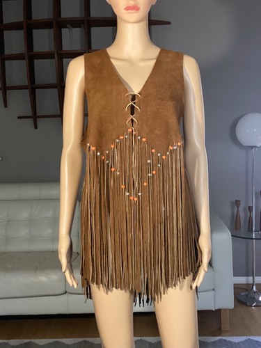 Vintage 1970 long fringe - long,
