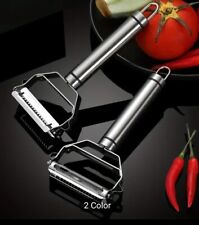 2xSTAINLESS STEEL PEELER DUAL