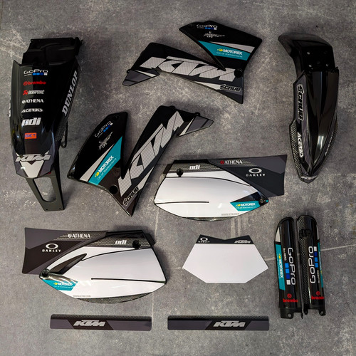 Plastics graphics ktm lc4 - ktm,