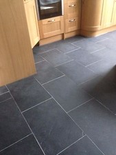 Brazilian Slate Tiles Flooring 30m2 600x400 10mm Thick Calibrate Black FREE DEL