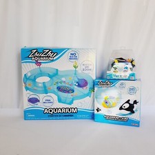 BUNDLE John Adams Zhu Zhu Pets | Aquarium, Bubble Ball + 1 Fish (random) BNWT *