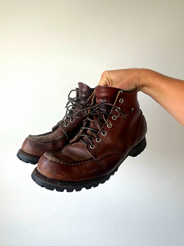 Red wing shoes brown leather - shoes,