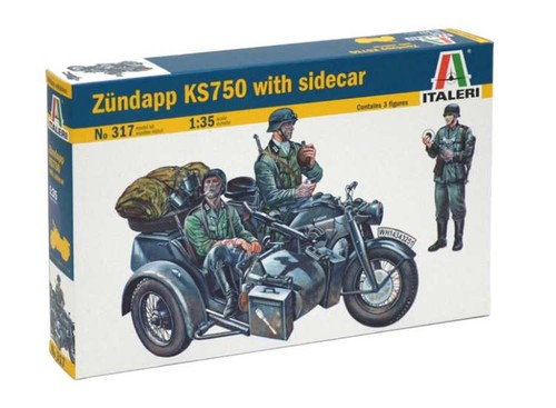 Italeri 317 zundapp k750 - 1/35,
