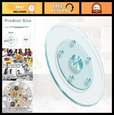28" Glass Lazy Susan Turntable