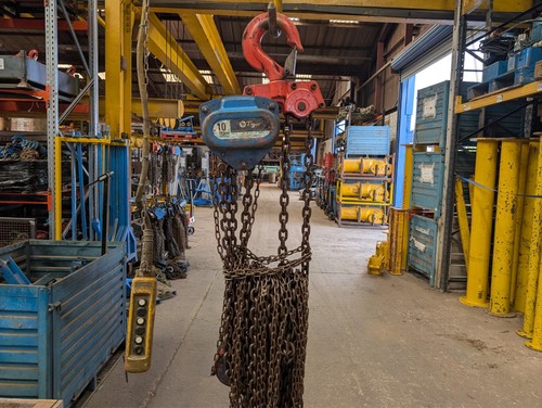 Chain block and - block, tackle