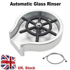 Silver Automatic Glass Rinser