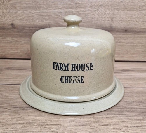Vintage moira pottery cheese - pottery,
