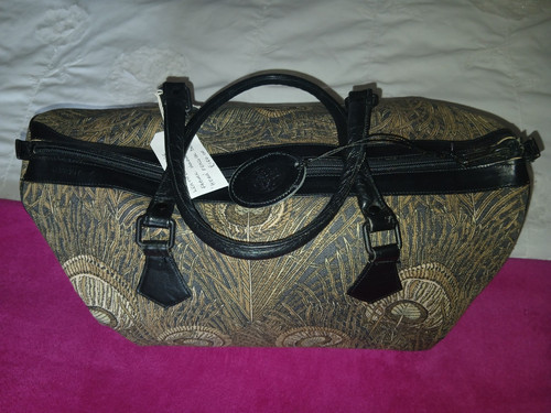 Vintage large fabric holdall