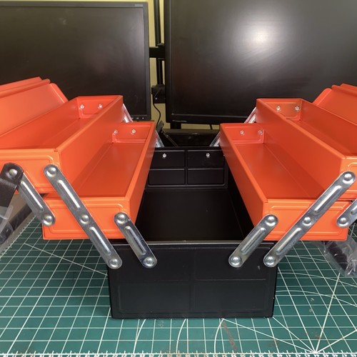 Metal tool box - box, 3