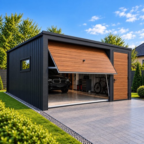 Metal garage 4m x - x, (4m