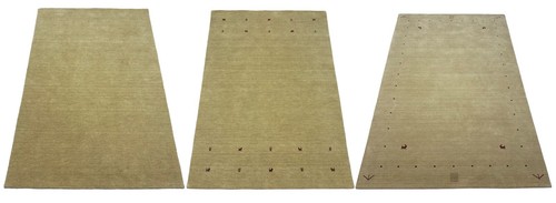 Gabbeh beige carpet 100 - carpet, 100%