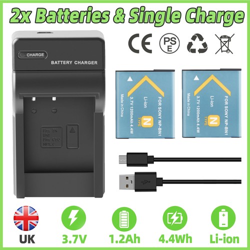 2pcs bn1 battery for - np-bn1,