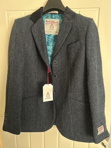 Blue harris tweed ladies - blue, tweed®