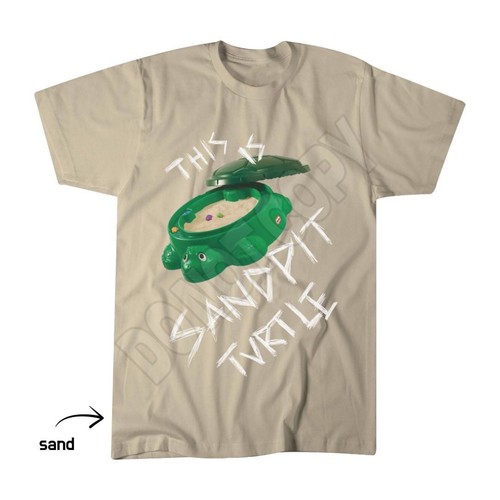 Sandpit turtle shirt retro - turtle, t-shirt,
