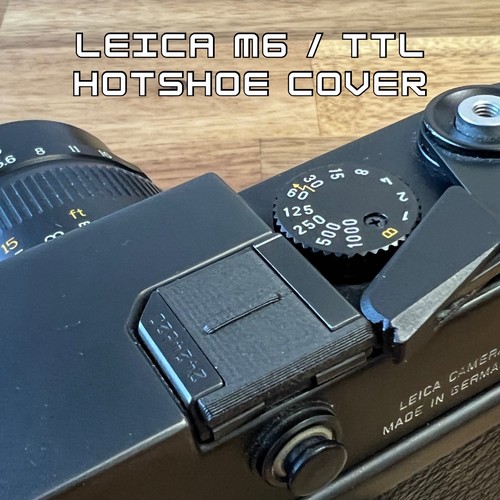 Hotshoe cover for leica - leica, m6