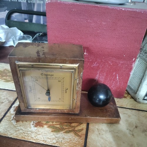 Vintage art deco - barometer,