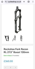 Rockshox Recon Rl Silver Boost