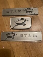 Triumph Stag MK1 Badge Set Of 3 Front Grille And Wing Badges