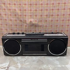Vintage Toshiba Rt-sf1 Fm/sw/mw/lw Radio Cassette Boombox Read Description 