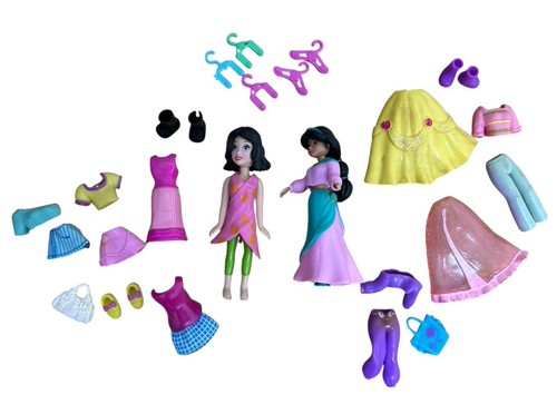 Polly pocket dolls - dolls, x2