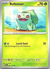 Bulbasaur 001/165 Common 151
