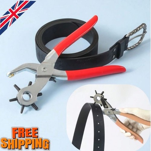 Revolving leather hole - revolving, punch