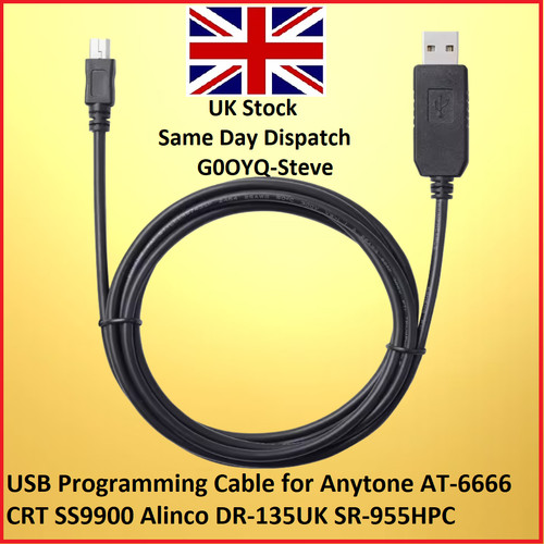 Usb programming cable for - usb,
