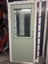 Brand New Traditional Style Composite Door - Chartwell Green Front 890 X 2025 Mm