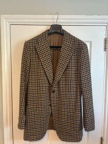 Drake tweed blazer - drake’s, size
