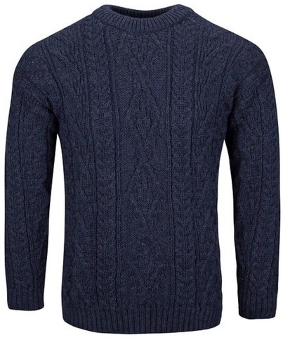 Mens 100 british wool - british, navy