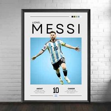 Lionel Messi Argentina Poster