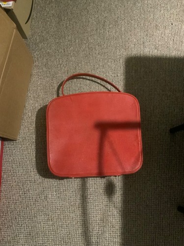 Vintage retro hard vanity case - vintage/retro,