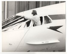 Concorde British Airways Inaugural Flight Washington Heathrow 1976 Press Photo