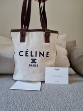 Celine Triomphe Cabas Canvas