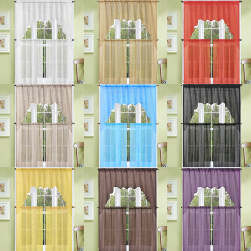 3pc solid voile - (k66),