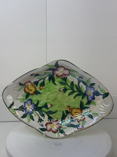 Vintage maling lustre dish - vintage,