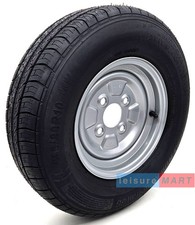 145x10 Trailer Wheel and Radial Tyre (145/80 R10) 74N 100mm PCD 375Kg Load