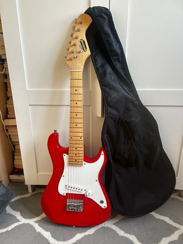 Electric guitar string red - 6-string,