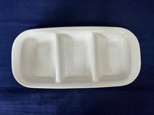 QUEENS JAMIE OLIVER DIPS 'N' BITS 3 SECTION SERVING DISH EXCELLENT