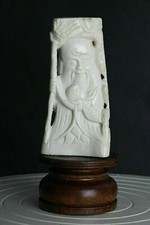  Chinese immortal carving statue of shou Lao Chinese nice vintage antique 