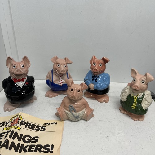 Natwest pigs full set of - natwest,