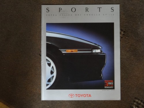 Toyota sports range brochure - toyota,