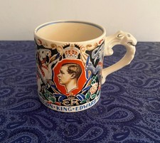A very rare Vintage 1937 Dame Laura Knight King Edward VIII Coronation Mug