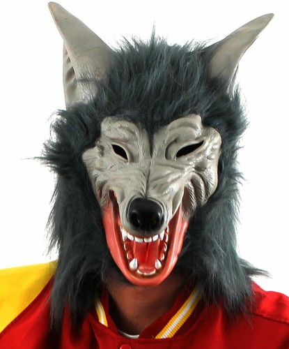 Wolf mask fancy dress - dress, costume