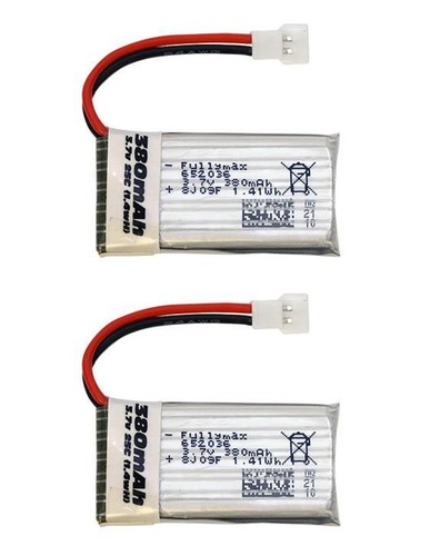 380mah lipo battery - x,
