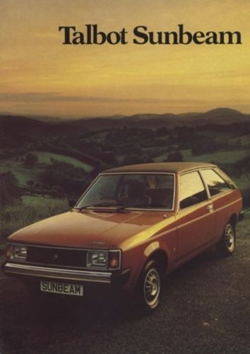 1980 talbot sunbeam peugeot - 1980,