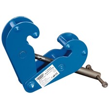 Draper Adjustable Beam Clamp 1 Tonne RSJ Girder Lifting Point For Chain Blocks